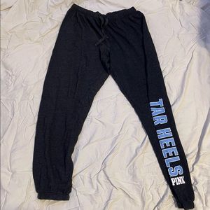 VS Pink UNC sweatpants